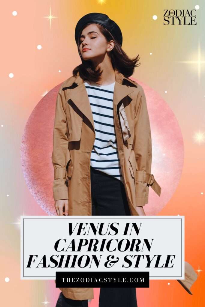 venus in Capricorn fashion style