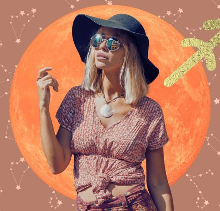 full moon in Sagittarius blog banner